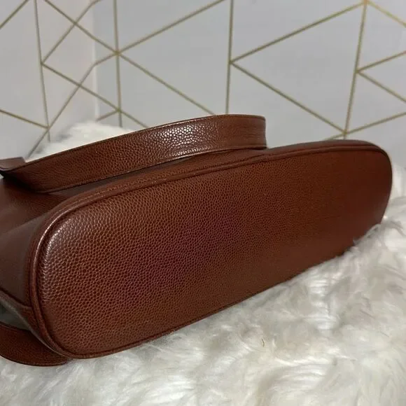 💯Authentic Chanel Caviar Double Zipped Handbag🍀 - Picture 7 of 17